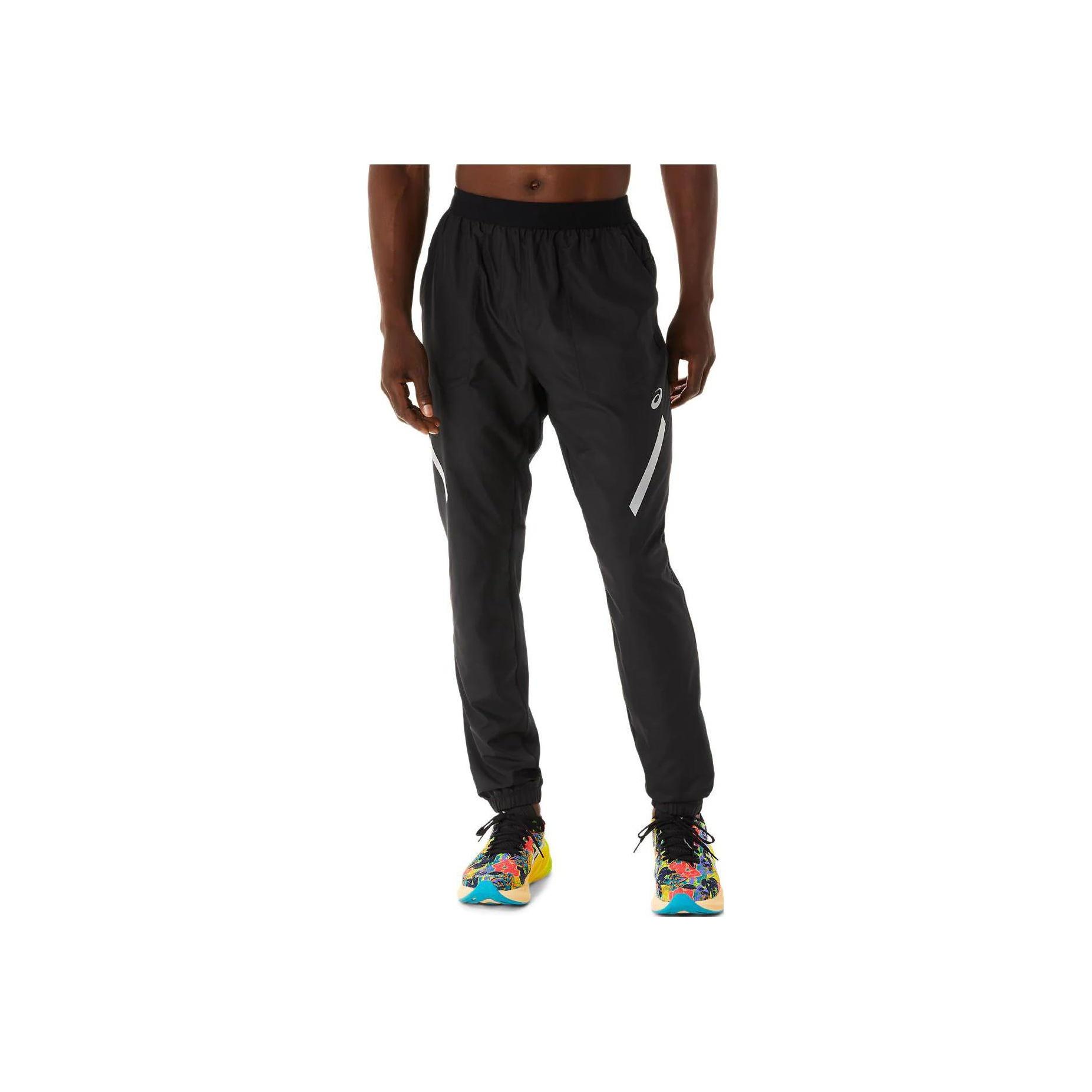 

New ASICS Casual Pants Men s Black 2011C754-001 XXL