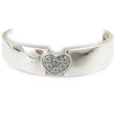 Silver Wedding Ring 'Love'