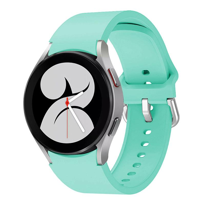 20mm řemínek na hodinky Pro Samsung Galaxy Watch 7/5/6 44mm 40mm Silikonový náramek Galaxy Watch 4 classic/5 pro 47mm 43mm 46 45mm pásek