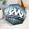 Mar-seille With Pride Emblem Printed Automatic Umbrella, 8-Frame for Travel, camping, Casual Umbrella, Essential Gift for  for family and friends