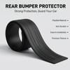 Rear Bumper Guard PVC Rubber Protector Strip Car Trunk Door Sill Plate Protector For XPeng P5 P7 P7+ G3 G6 G9 X9 MONA M03