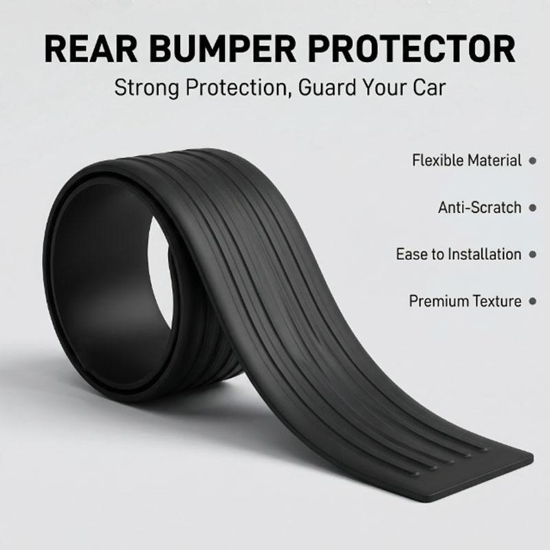 Rear Bumper Guard PVC Rubber Protector Strip Car Trunk Door Sill Plate Protector For XPeng P5 P7 P7+ G3 G6 G9 X9 MONA M03