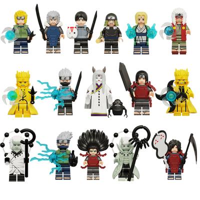 Kdl814 Kdl819 Fire Series Shadow Bausteinfigur Kleine Partikel Zusammengebaut Kinderspielzeug