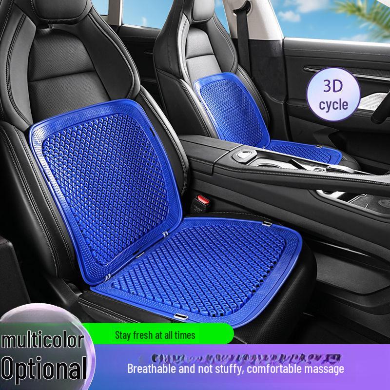 

3D Breathable Summer Car Seat Cushion for All Seasons Coffee (Single Piece)