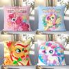 Cartoon Cute Pillow Anime Ins Style Ziyue Peach Cloud Pillow Student Nap Pillow