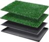 Indoor Dog Toilet Grass Mat with Replaceable Waterproof Urine Pad
