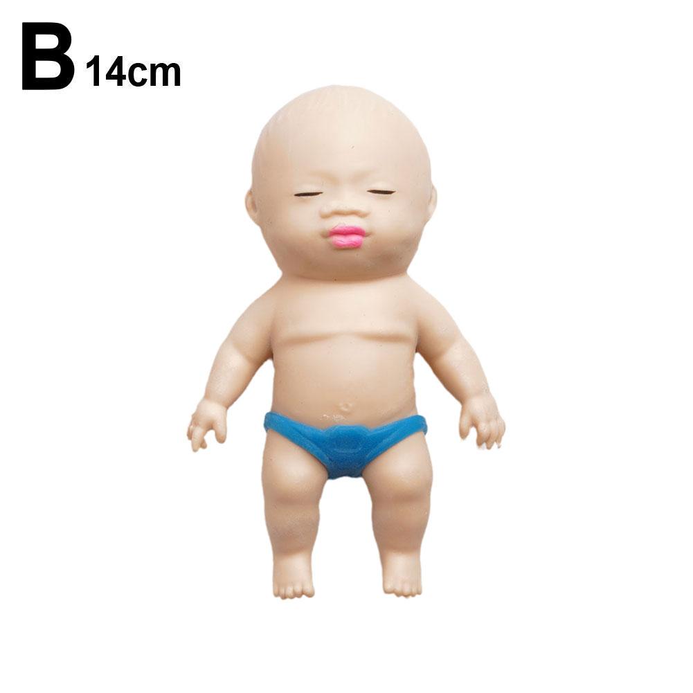 NEW Decompression Black Doll Pinch Fun African Palm Small Doll Strange Interesting Funny Ugly Doll Slow Rebound Ventilatory Toy