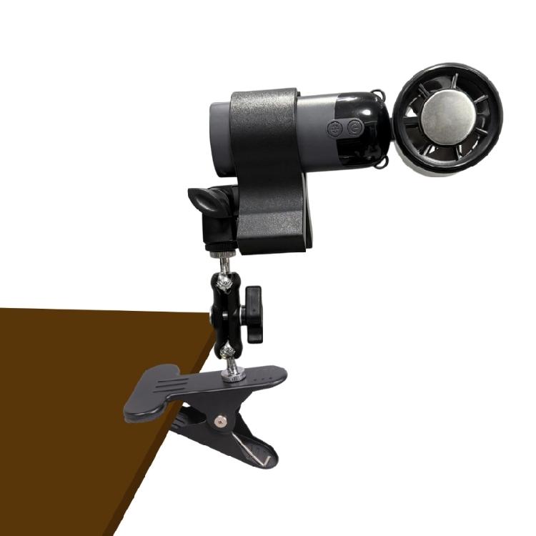 Metal Clamp Holder Large Opening Capacity up to 60mm for Stable Support Handheld Fan Lights Tools Studio Use