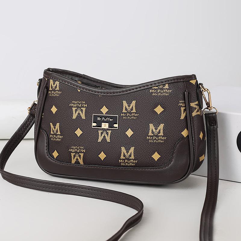 

Trendy Small Bag Women s One Shoulder Crossbody Bag Printed Underarm Bag