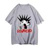 Funko Pop Punk Rancid Microphone Men Graphic Printing Tee-shirt Short Sleeve O-neck Female Male Tshirts Cotton Gift Idea Clothes