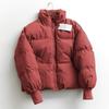 Down Cotton Coat Women's Short Stand Collar Casual Bread Coat Winter Thickened Warm Cotton Coat