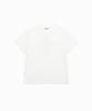 TTUDEMENT Floral Motif T-Shirt Ivory