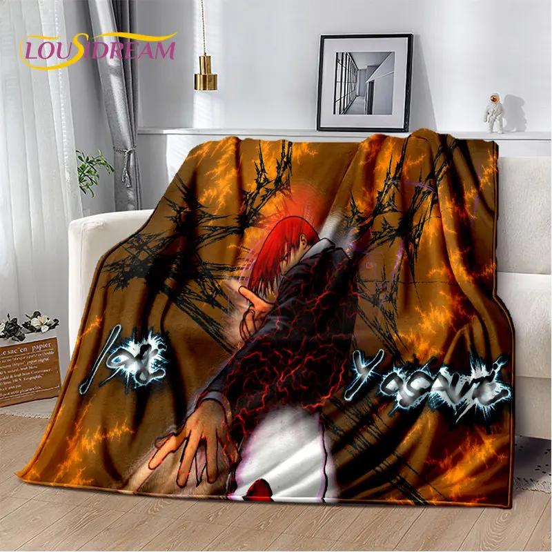 King of Fighters Retro Game Gamer Soft Plush Blanket,Flannel Blanket Throw Blanket for Living Room Bedroom Bed Sofa Picnic Cover