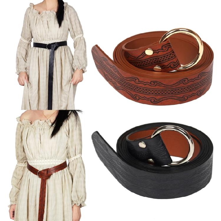 Halloween Costume Accessories Medieval Renaissance Knight Belt Leathers Belt