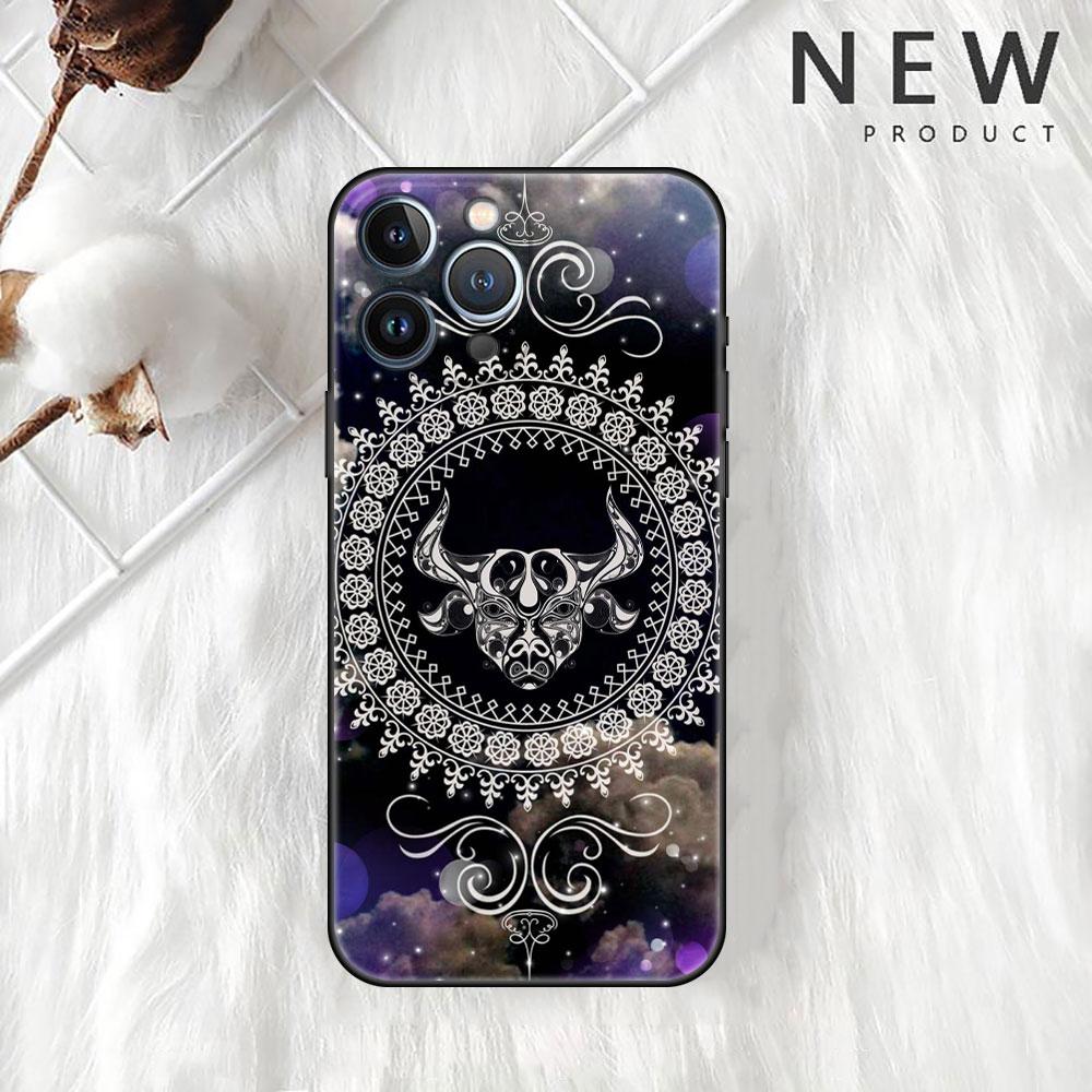 

Чехол «Мандала 12 созвездий» для Apple iPhone 14 Pro Max 13 11 12 Mini SE 7 8 Plus X XS 6 6S, силиконовый чехол для телефона, мягкий чехол iPhone 6 6S Plus