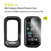 For Garmin 1050 Bike Computer Silicone Protector Cover Soft Edge Protective Case Screen Protector Film Cycling Accessories 1
