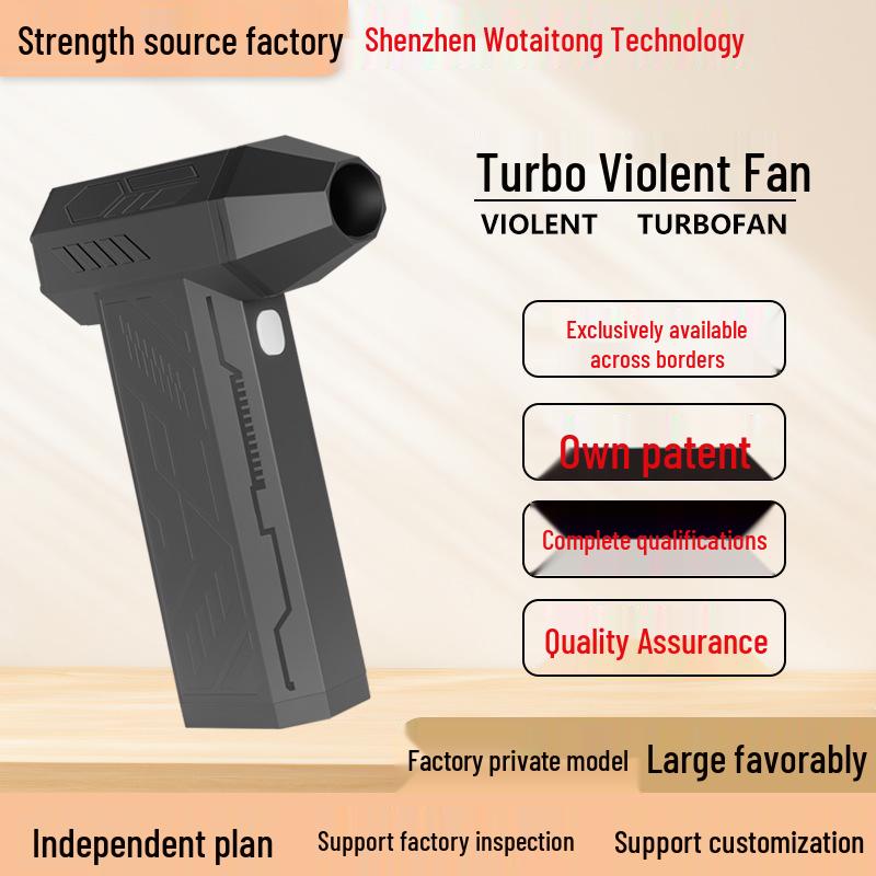 New Turbo Powerful Portable Hair Dryer with High-Speed Brushless Motor