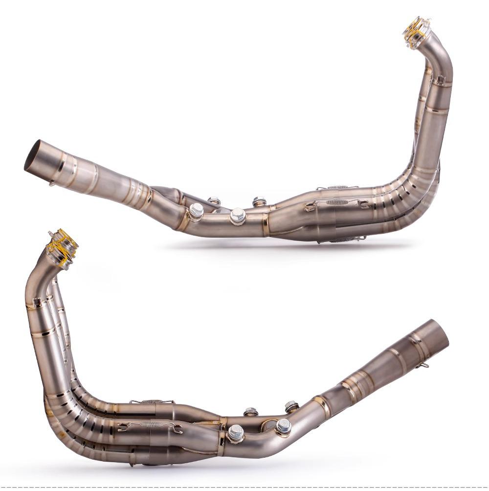 Stainless Steel & Titanium Exhaust Pipe for S1000RR Motorcycle (2019-2023)