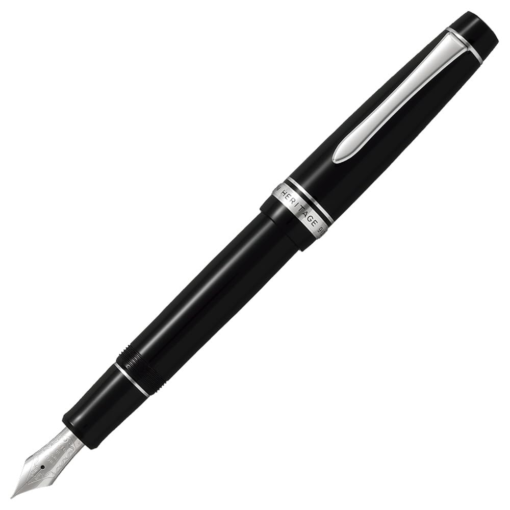 

PILOT Custom Heritage 912 Fountain Pen, Extra Fine (Stiff Extra-Fine Nib), Black, FKVH2MRBEF
