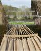 A1R Double Hammock: Anti-Rollover, Thick Canvas, Tassels, Outdoor Camping Swing for Two