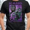 Vintage Comic Graphic TShirt Men Purple Armor Villain Printed Tees 90s Aesthetic Streetwear Oversized Cotton Harajuku Clothing