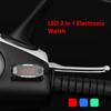 2 in 1 Universal Motorrad Elektronische Uhr Voltmeter Ip67 Wasserdichtes Display
