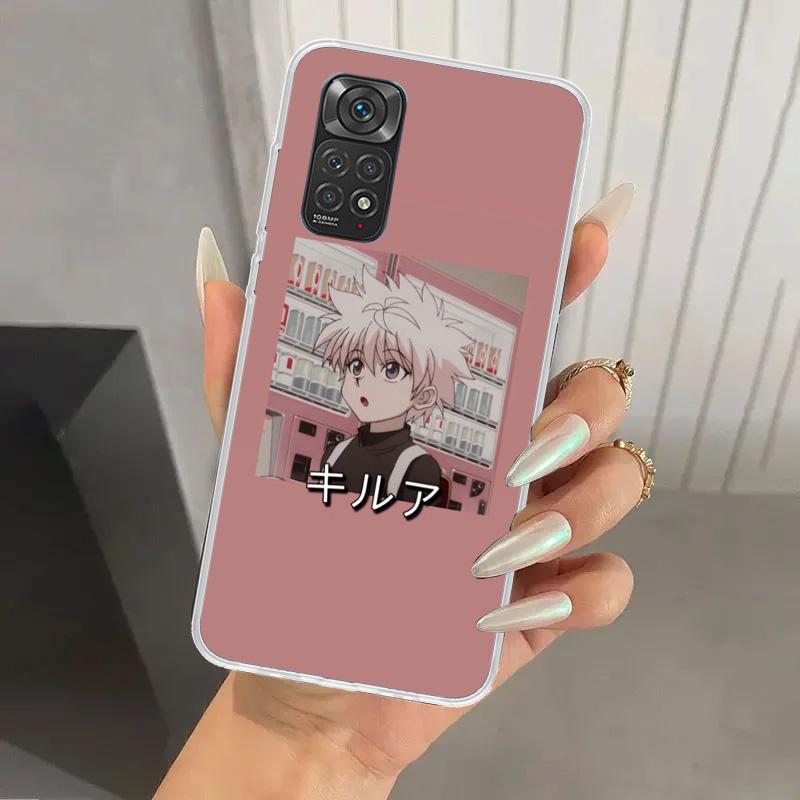 Hunter HXH Killua Phone Case for Xiaomi Redmi Note 15 14 14S 13 12S 12 Pro 11S 11 Plus 11T 11E 10S Soft Funda Print Shell Redmi