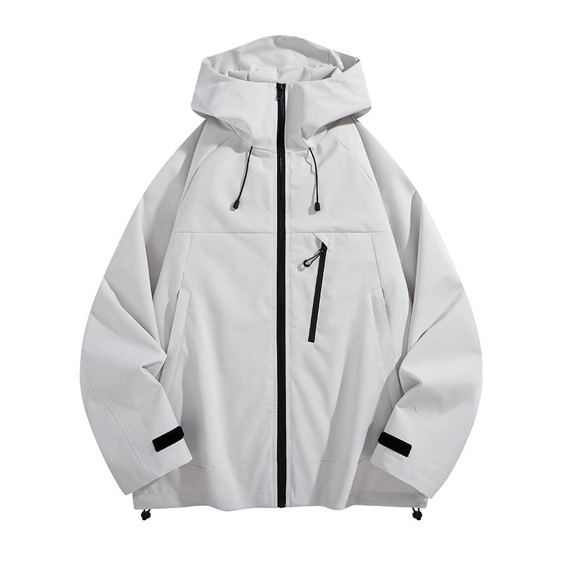 

2025 Spring Outdoor Single Layer Thin Windbreaker for Hiking, Mountaineering, Travel, and Camping 2XL