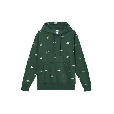 Printed Logo Hoodie Sweatshirt Men Tops Green FB7435-323