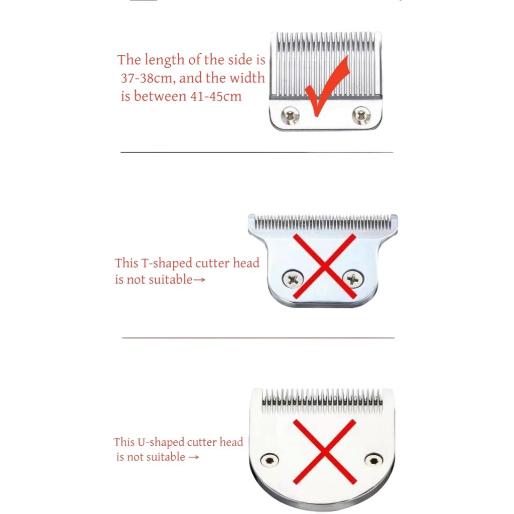 10Pcs Hair Clipper Guards Barber Accessories Professional Trimmer Attachment Limit Combs Replacement Guards Set