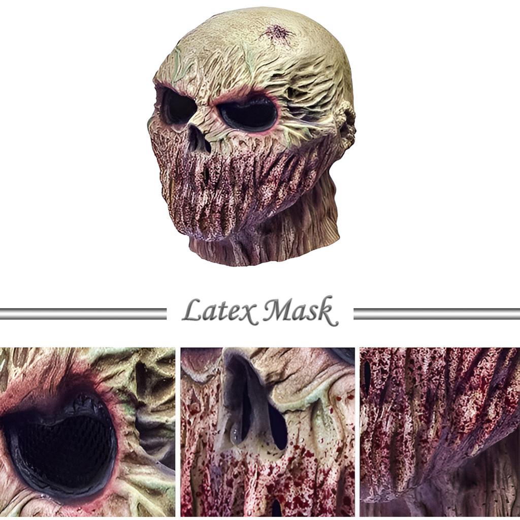 Horror Halloween Cosplay Mask Adult Party Decoration Props Zombie headgear