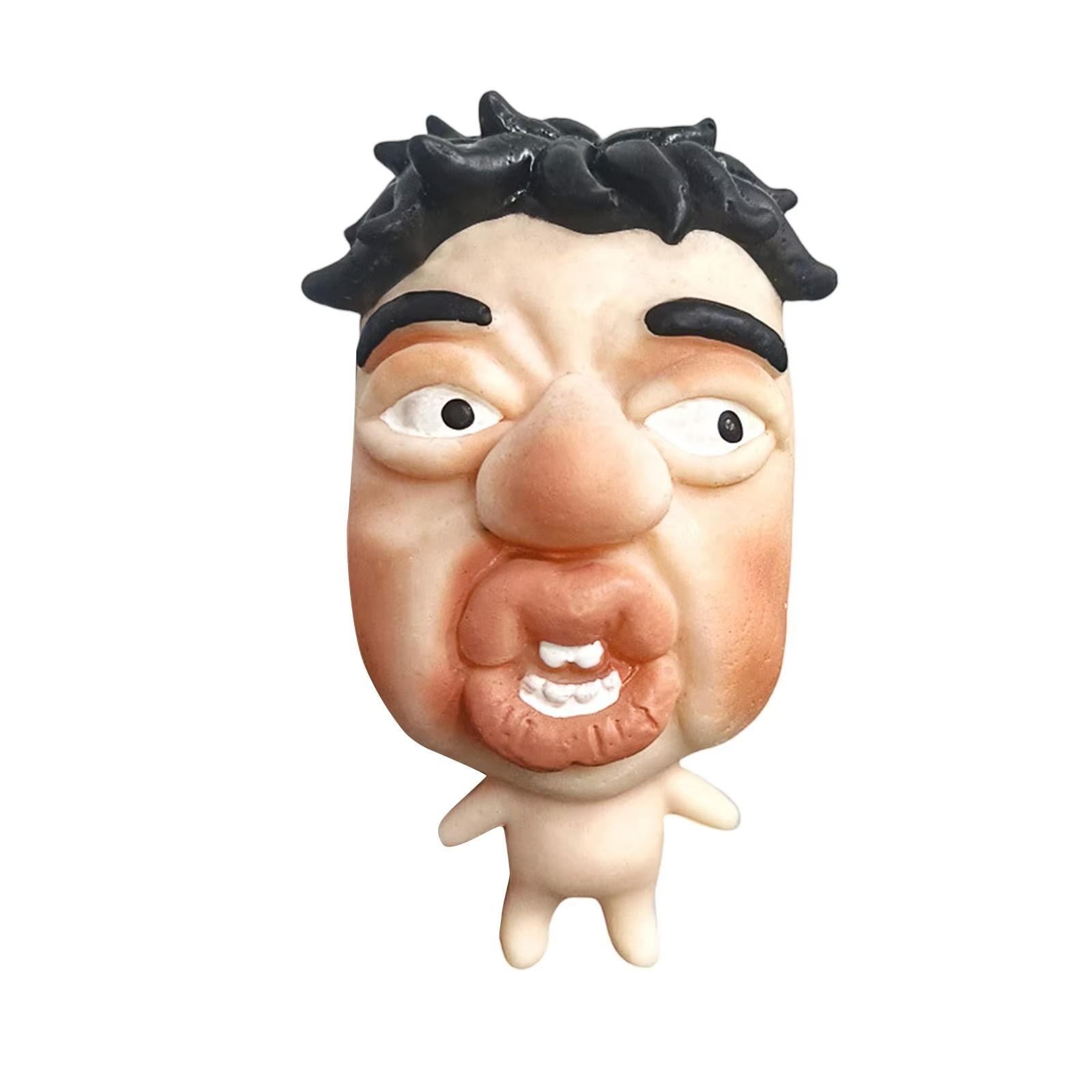

Stress Relieving Tool Pinch Music Mask Facial Expression Figure Quick Squeezing Colleague For Kids Good Gift Nice Decor