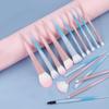 16 Color Makeup Brush Set Portable and Cute Loose Powder Brush Eyeshadow Brush Multifunctional Soft Beauty Tool