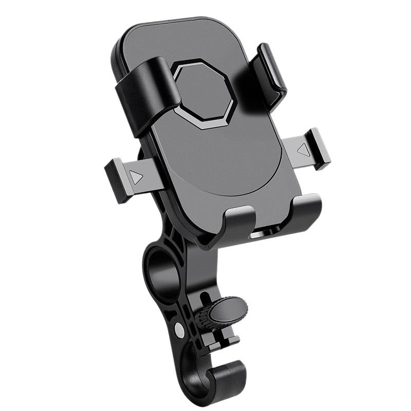 360° Rotating Shockproof Phone Holder for Bicycles, Scooters, and Motorcycles