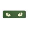 Glow-in-the-Dark Reflective Cat Eye Devil's Eye Monster Velcro Patch for Bags and Armbands