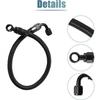For Honda Civic Acura Integra D15 D16 B16B B16A B18C EG EK DC2 Braided Fuel Line