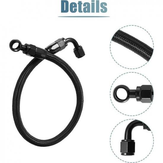 For Honda Civic Acura Integra D15 D16 B16B B16A B18C EG EK DC2 Braided Fuel Line