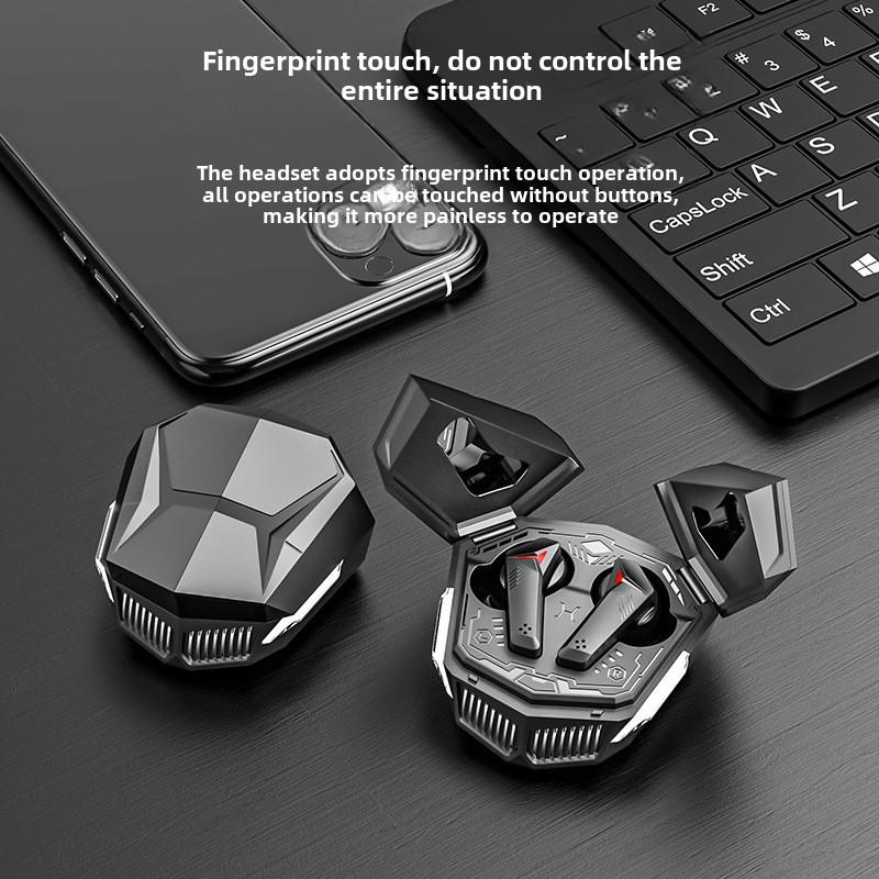 Cross-border wholesale DX-26 private model esports gaming wireless headset Mecha Wind earplug sports TWS Bluetooth headset