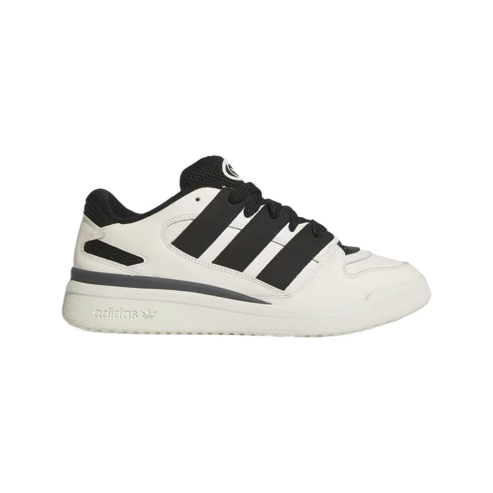 adidas Forum2000 Bianco Sporco Nero Sneakers Unisex Core-Black Grigio-Sei JQ5241