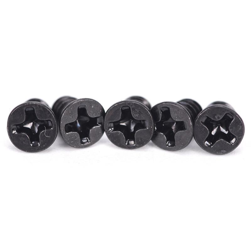 100Pcs 3.5" Hard Drive Hdd Tray Computer Chassis Hard Disk Black Screw For Pc