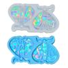 Butterfly Shaped Earring Silicone Mold Crystal Epoxy Resin Casting Molds Resin Earring Mould Holographic DIY Crafting