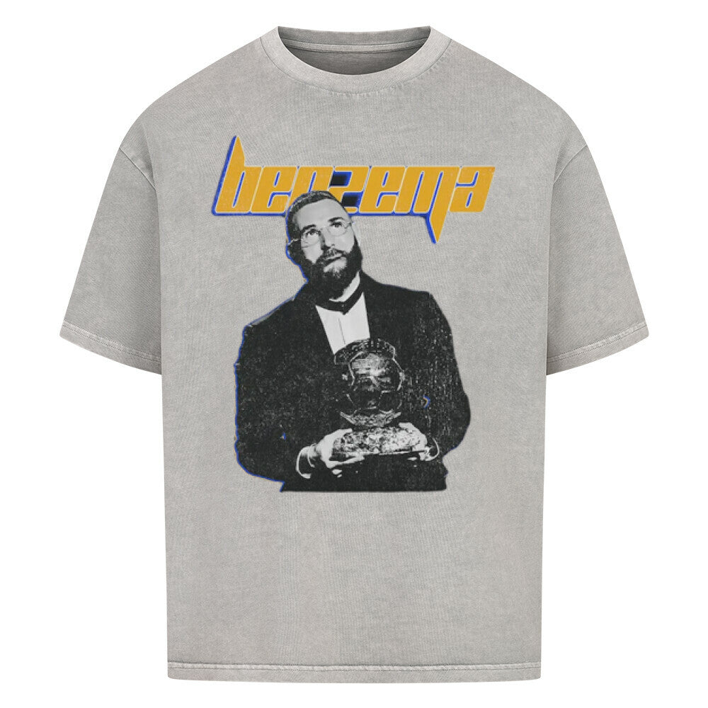 Herren T-SHIRT Fußball BENZEMA Grafikdruck T-Shirt Lässig Sport Reine Baumwolle Trend Y2k Herren Damen TEE Harajuku Retro Herrenbekleidung