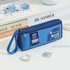 Organizer Double-Layer Pencil Case with Handle Cartoon Pencil Cases  School Supplies