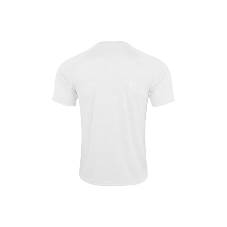 Under Armour Logo Casual Breathable Soccer Training Match Knit T-Shirt Unisex Tops White 21500531-100