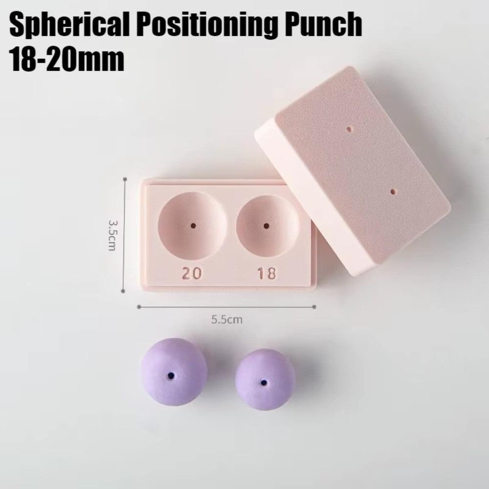 Mit gestanztem Reib-Hilfswerkzeug Weiche Keramik Handgefertigte Werkzeuge Neues Rundkugel-Rollform-Set