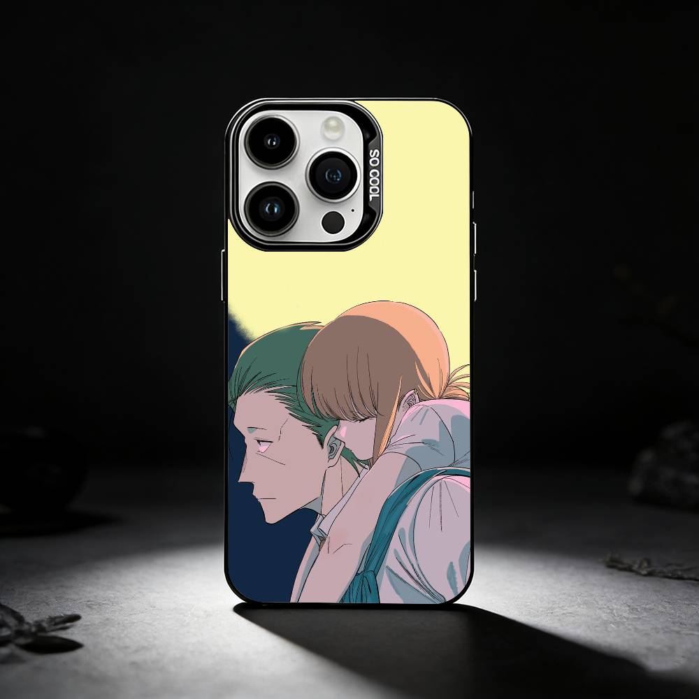 

Smoking Behind the Supermarket Phone Case For iPhone 17,16,15,14,13,12,11 Plus,Pro Max,XS,Colored silver phone case iPhone14Plus