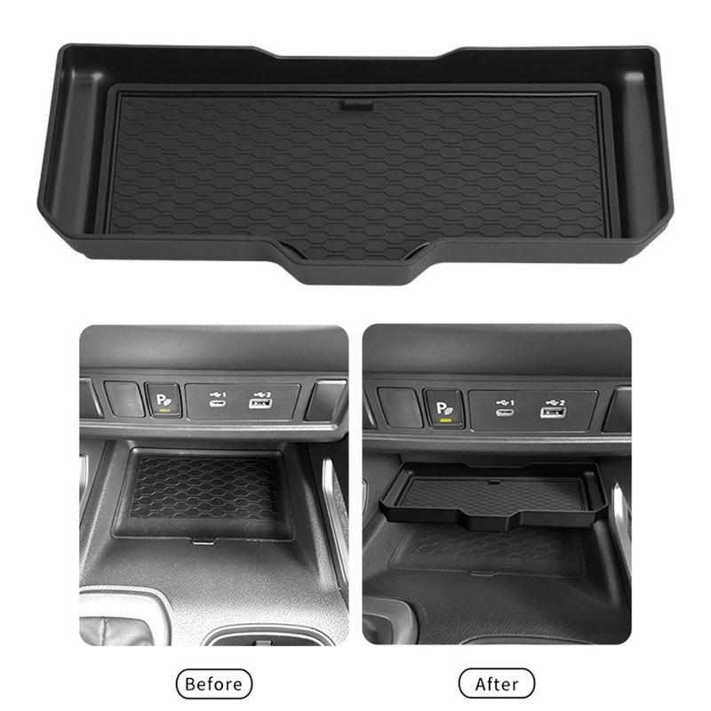 Center Console Organizer for Nissan For Frontier  2025 ABS PVC Car Storage Tray for Organized Vehicle Interior