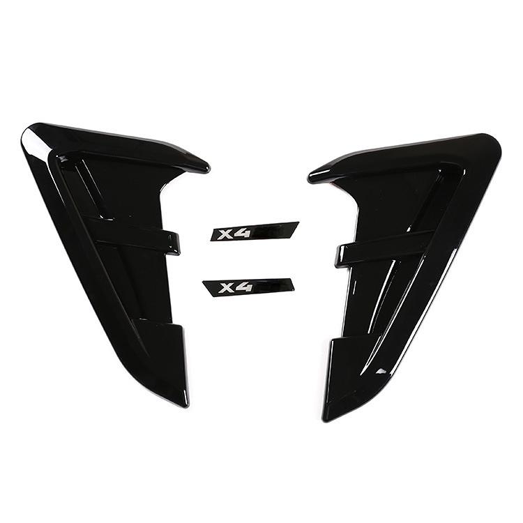 

Для Bmw X3 X4 G01 G02 G08 3D спортивный стиль наклейка на кузов автомобиля акульи жабры крыло эмблема Стайлинг декоративный X4