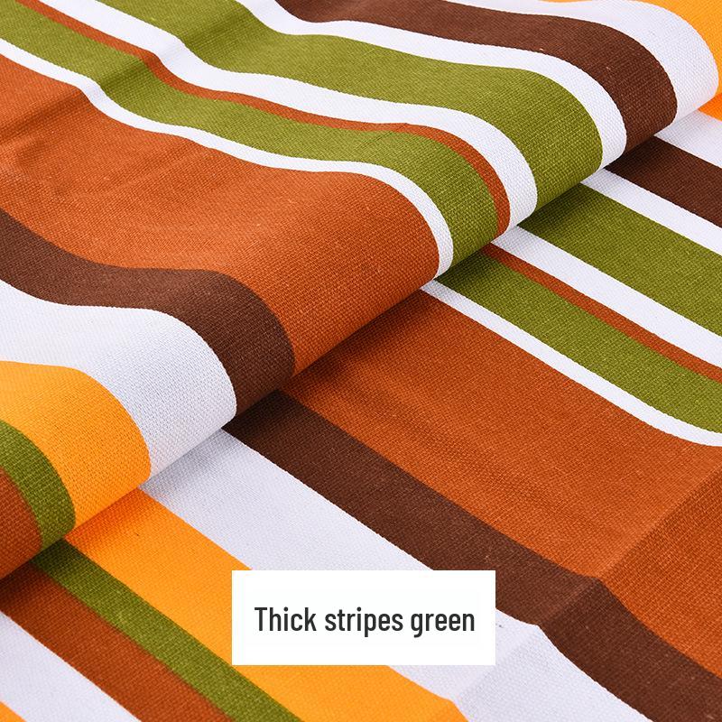 Canvas Floral Cotton Fabric for Sofa, Tablecloth, Stripe Curtains, Pillows & Remnants Clearance