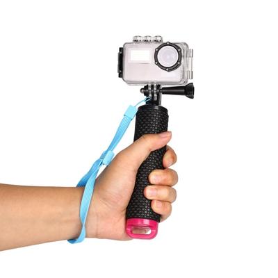 Empuñadura de Mano Flotante Impermeable Compatible para Kit de Accesorios de Cámara de Acción y Agarre Flotante Antideslizante Texturizado para Deportes Acuáticos